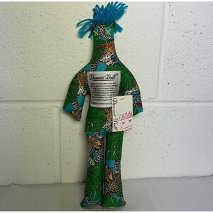 Dammit Doll Cheetah Print Tropical Therapy Doll NWT‎